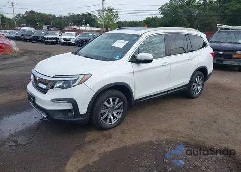 2020 Honda Pilot Awd Ex-L z USA, uszkodzony, nr VIN 5FNYF6H54LB028250